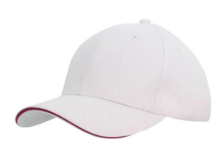 Picture of Brushed Heavy Cotton Cap with Sandwich Trim
