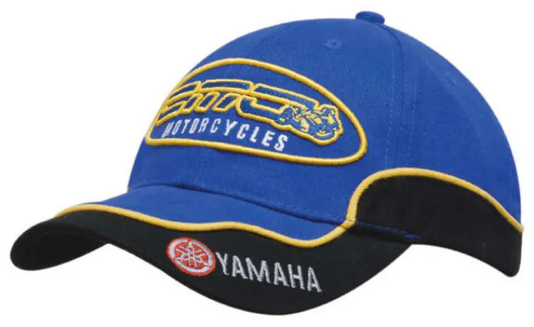 Picture of Brushed Heavy Cotton Cap with Peak & Crown Trim and Piping