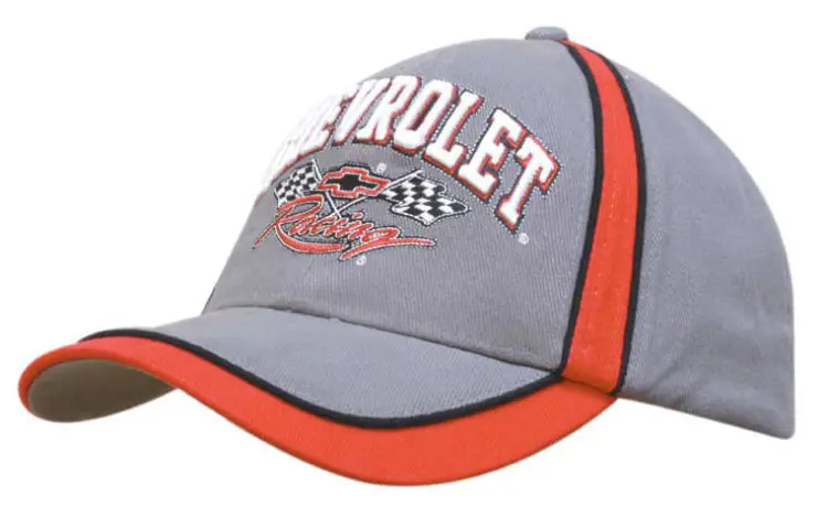 Picture of Brushed Heavy Cotton Cap with Piped Peak & Crown Indents