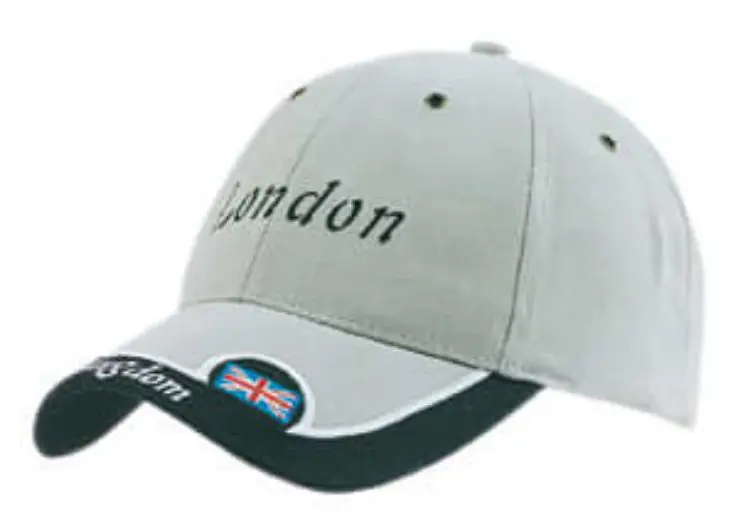 Picture of Brushed Heavy Cotton Cap with Trimmed Peak Insert