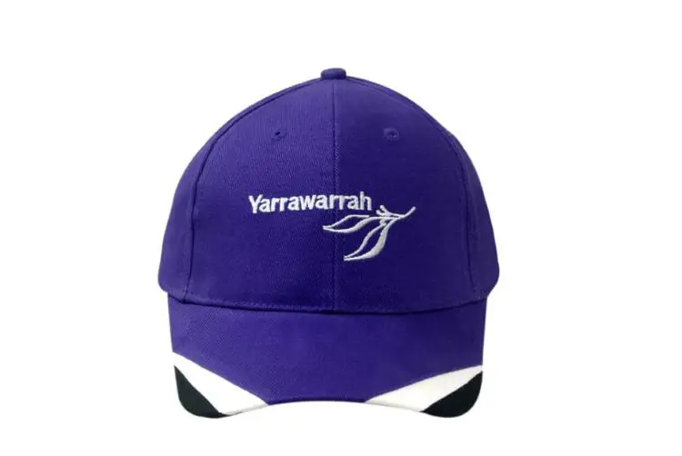 Picture of Brushed Heavy Cotton Cap with Fabric Inserts on Peak