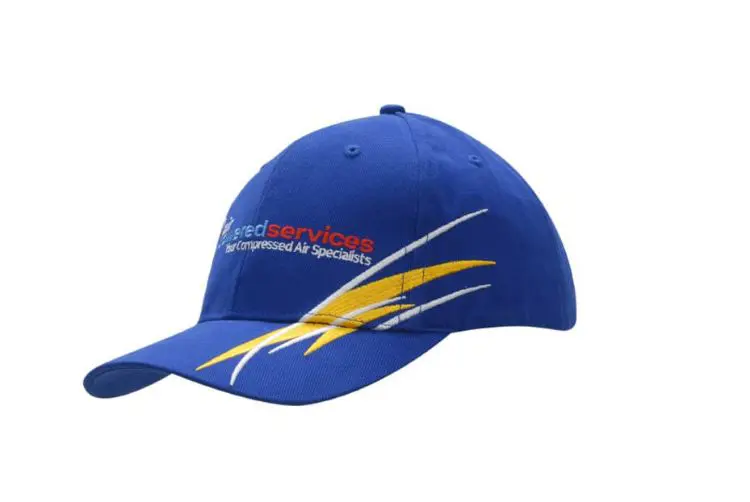 Picture of Brushed Heavy Cotton Cap with Strike Embroidery on Crown & Peak