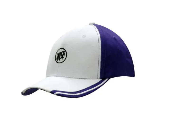 Picture of Brushed Heavy Cotton Cap with Indent & Embroidery on Peak