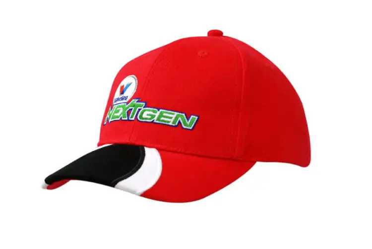 Picture of Brushed Heavy Cotton Cap with Peak Inserts & Embroidery