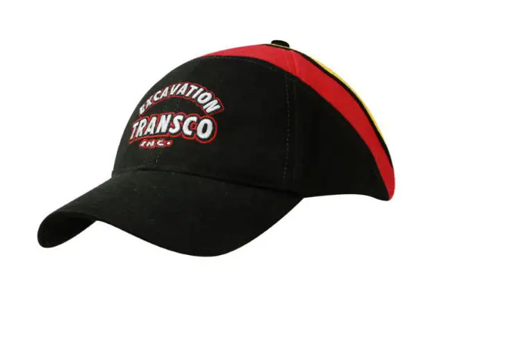 Picture of Brushed Heavy Cotton Cap with Crown Fabric Inserts