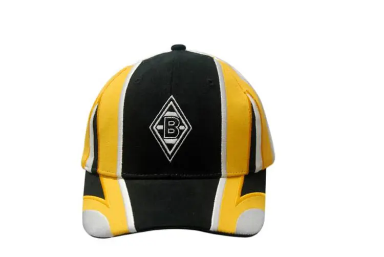 Picture of Brushed Heavy Cotton Cap with Fabric Inserts/Embroidery on Crown & Peak