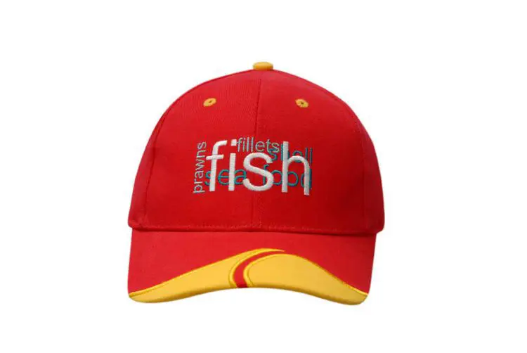 Picture of Brushed Heavy Cotton Cap with Peak Inserts & Embroidery