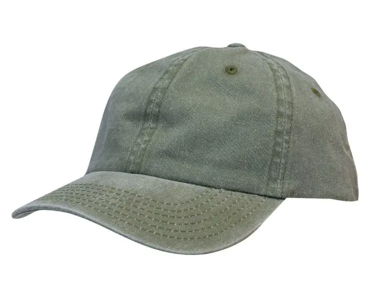 Picture of Enzyme Washed Pigment Dyed Cotton Twill Cap