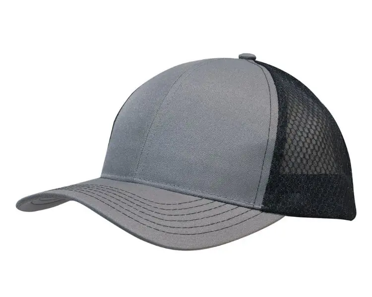 Picture of Breathable Poly Twill Cap with Honeycomb Mesh