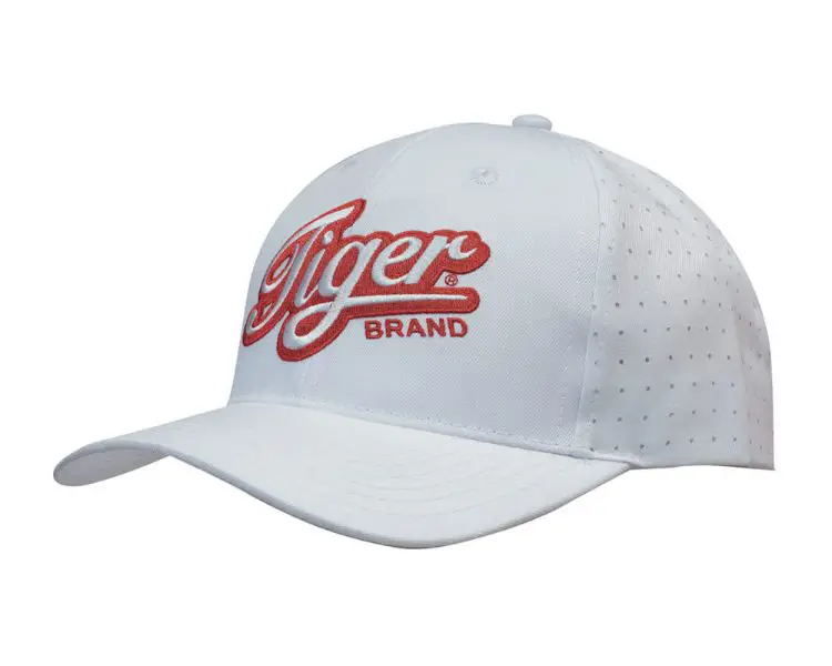 Picture of Breathable Poly Twill Cap with Circle Perforations