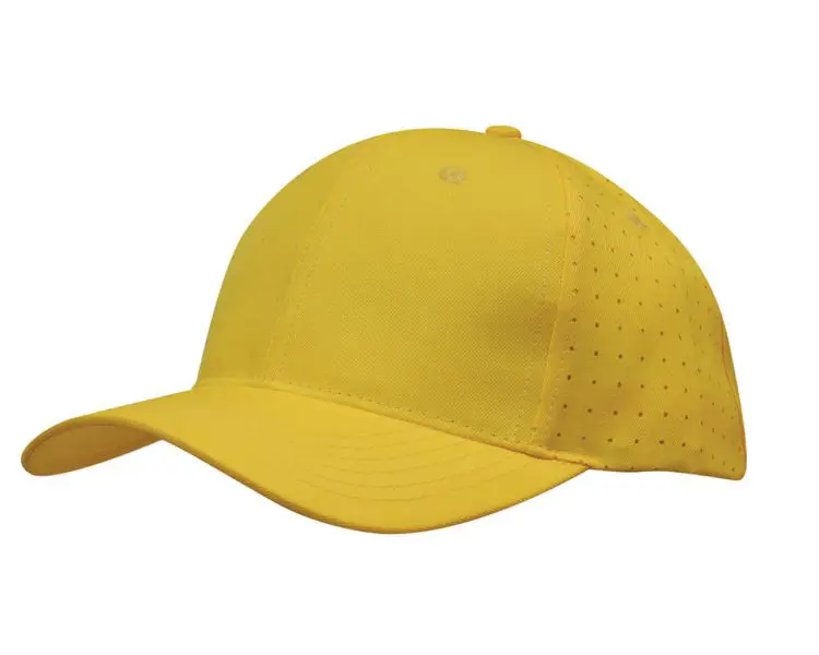 Picture of Breathable Poly Twill Cap with Circle Perforations