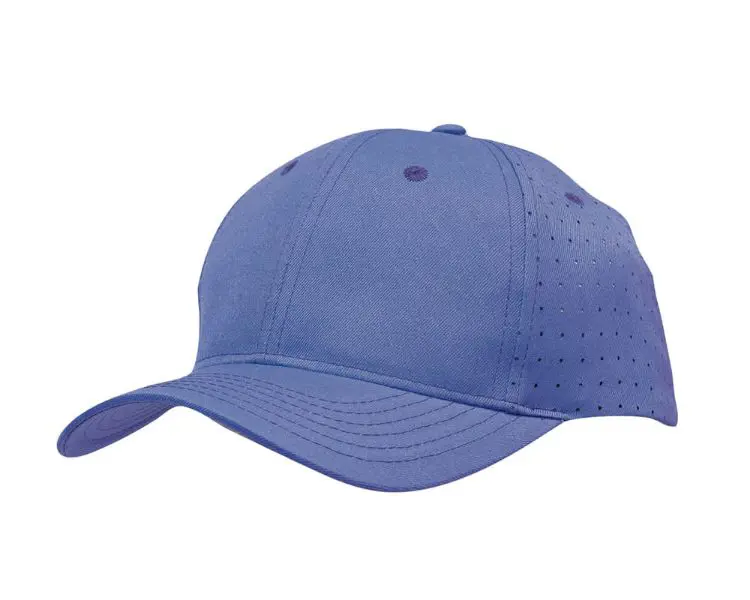 Picture of Breathable Poly Twill Cap with Circle Perforations