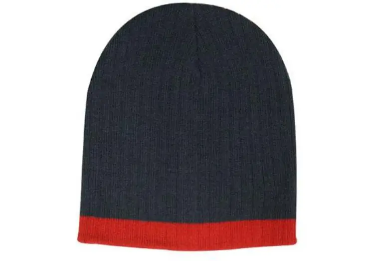 Picture of Two Tone Cable Knit Beanie